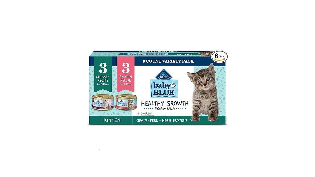 Blue Buffalo Baby Blue Natural Kitten Wet Cat Food Paté