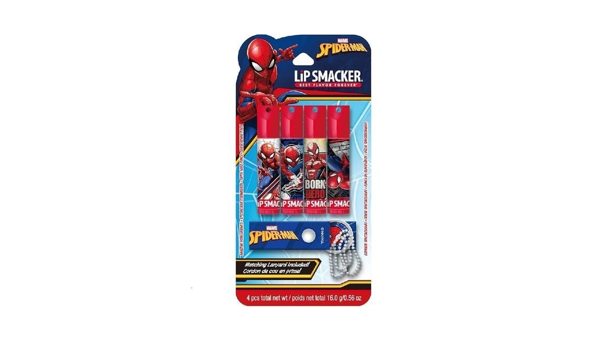 Lip Smacker Lip Balm & Lanyard Duo - Flavored Moisturizing,