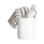 Ceramic Toothbrush Holder, Bathroom Toothbrush And Toothpaste Organizer, Suitable For