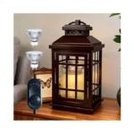 Candle Lamp Warmer With Timer, Farmhouse Lantern Candle Warmer For