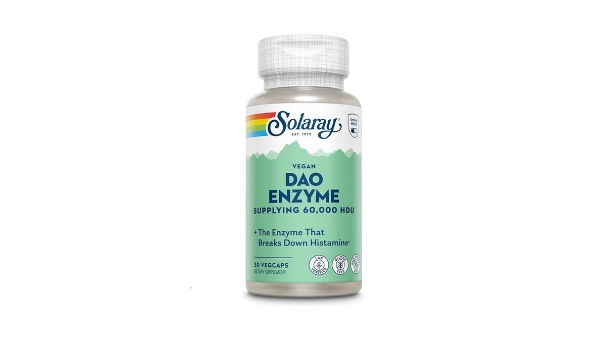 Solaray Dao Enzyme - Digestive Enzyme That Breaks Down Histamine