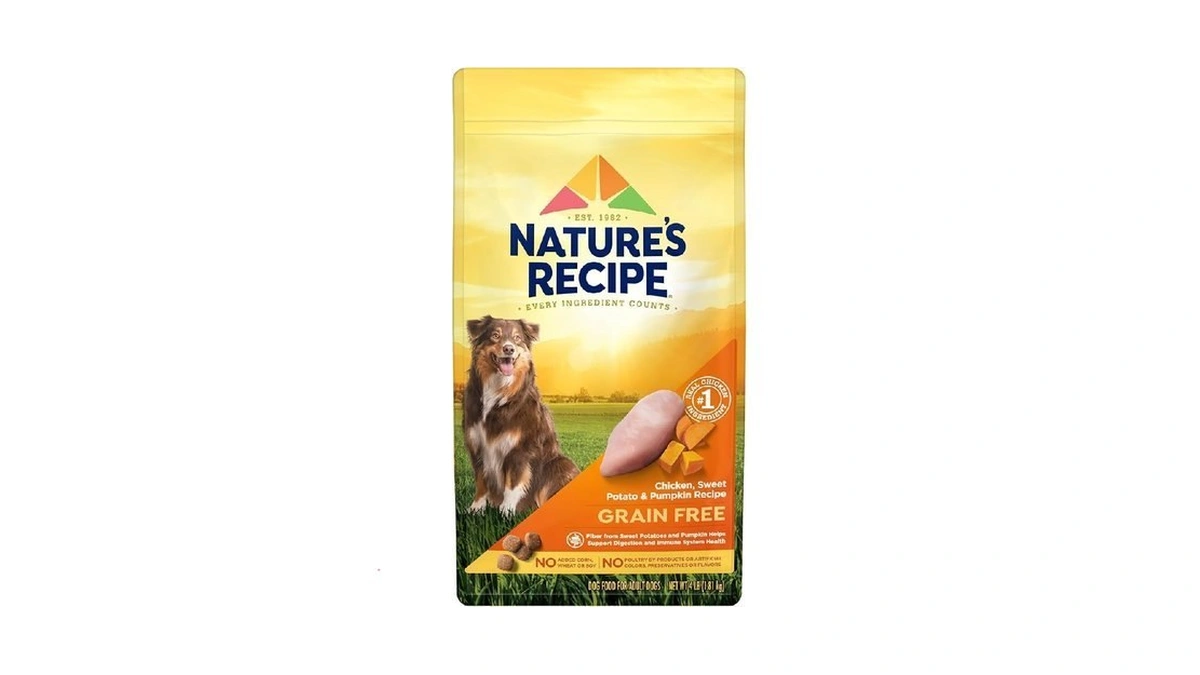 Nature's Recipe Grain Free Chicken, Sweet Potato & Pumpkin Recipe