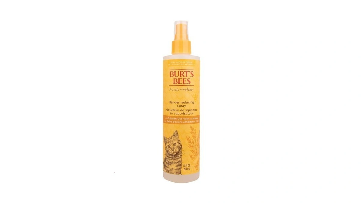 Burt's Bees For Pets Cat Dander Reducing Spray With Colloidal