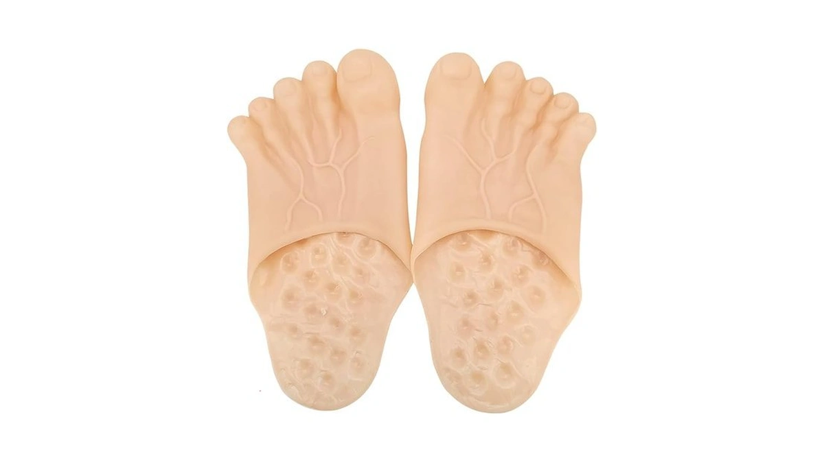 Carafast White Elephant Gifts Gag Gifts Funny Slippers Feet Slippers