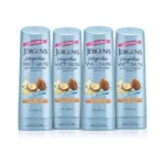 Jergens Wet Skin Body Moisturizer With Restoring Argan Oil, 4x