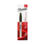 Sharpie Permanent Marker, Fine Point, Black, 1 Count