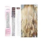 Clip In Hair Tinsel, Porolir 6pcs Glitter Fairy Tinsel Hair