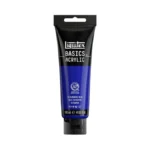 Liquitex Basics Acrylic Paint, 118ml (4-oz) Tube, Ultramarine Blue