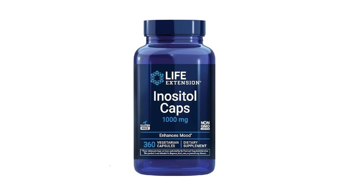 Life Extension Inositol Caps – 1000 Mg, Myo-inositol – Mood