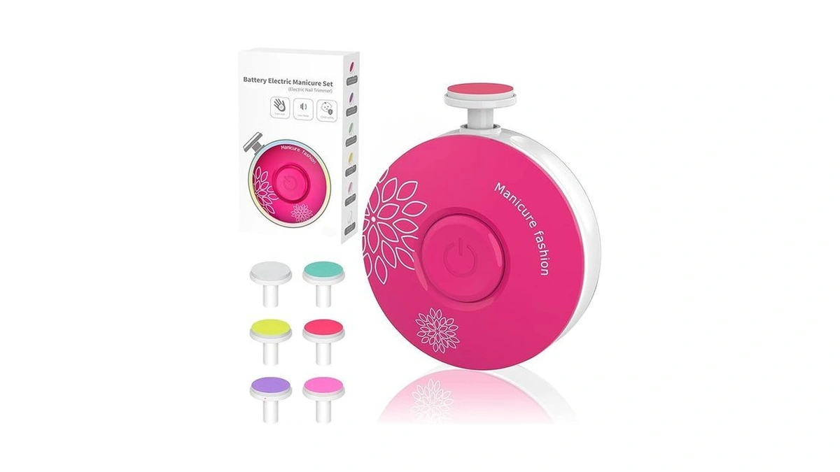 Letuenmi Baby Nail Trimmer Electric, Safe + Easy Baby Nail