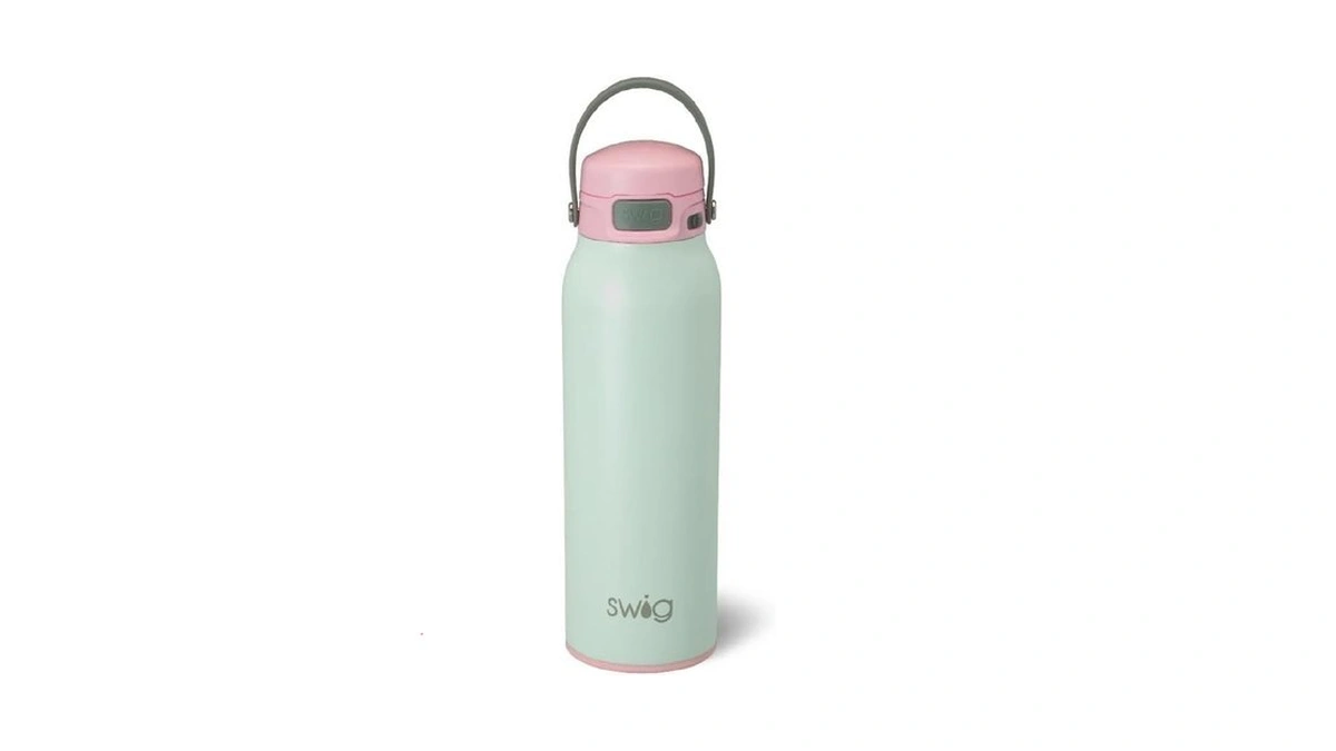 Swig Life 32oz Ez Fill Insulated Water Bottle, Leak Proof