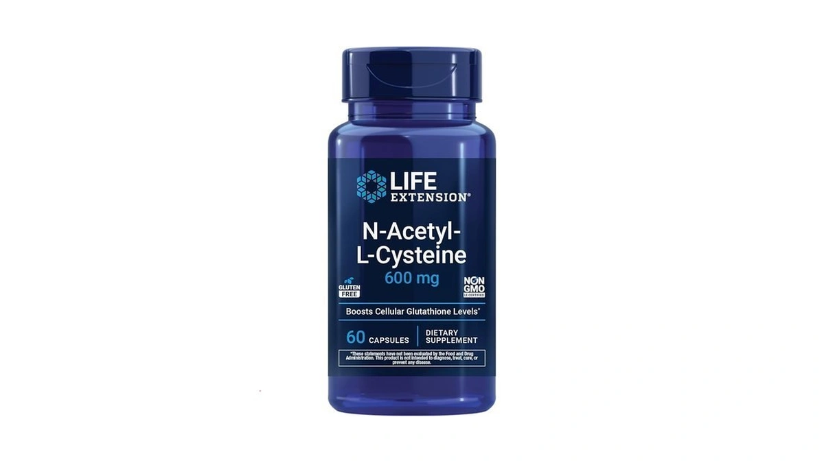 Life Extension N-acetyl-l-cysteine (nac), Immune, Respiratory, Liver Health, Nac 600