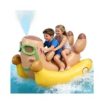 Skirfy 72" Inflatable Swimming Pool Float For Kids With Sprinkler