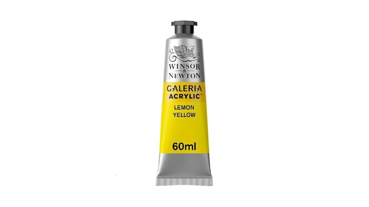 Winsor & Newton Galeria Acrylic Color, 60ml (2-oz) Tube, Lemon
