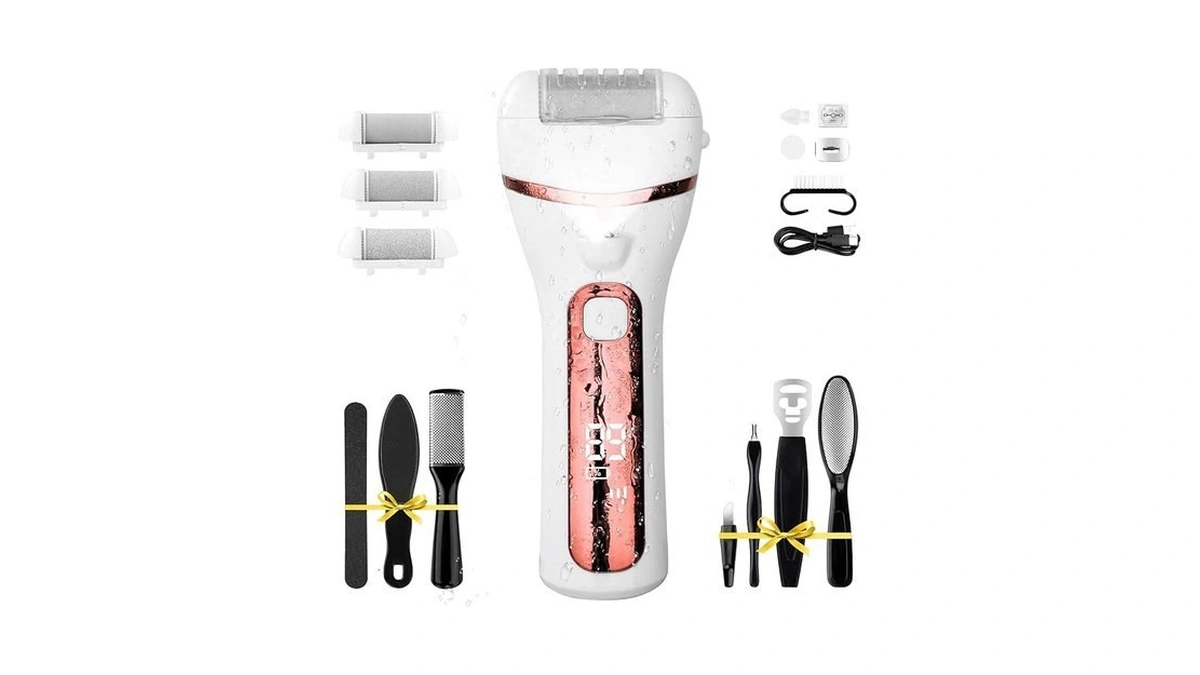 Puboo Foot Callus Remover Electric 10000 Rpm 3-speed Ipx7 Recharge
