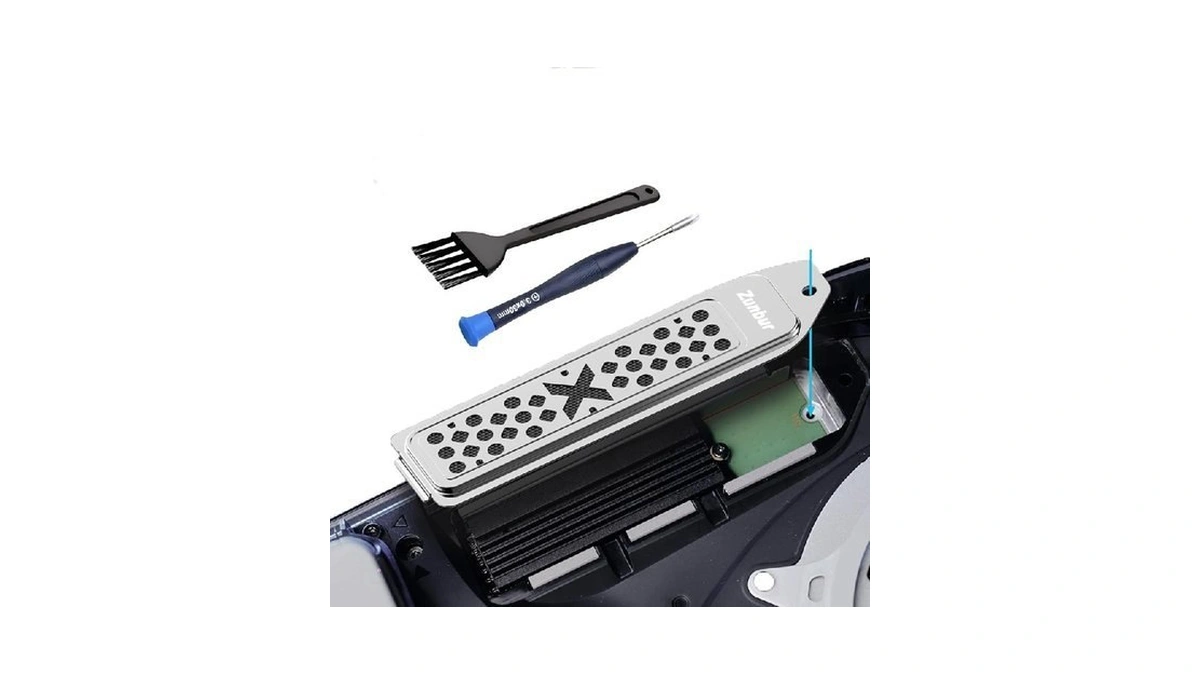 Zunbur Ps5 Cooling Cover Expansion Slot Metal Heatsink For Ps5m.2
