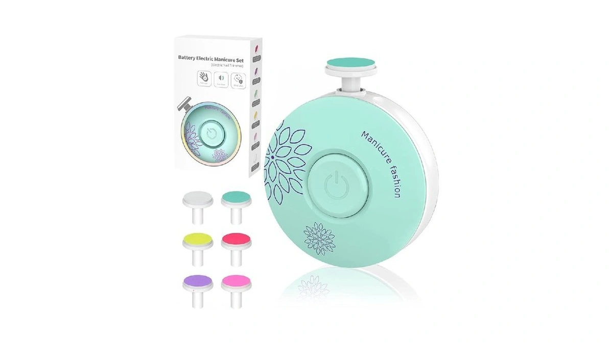 Letuenmi Baby Nail Trimmer Electric Baby Nail File, Baby Nail