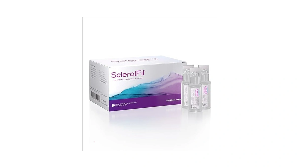 Scleralfil Preservative Free Saline Solution For Scleral Lenses, Buffered Isotonic