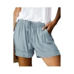 Niloine Summer Drawstring Shorts For Women 2025 Casual Elastic Waist