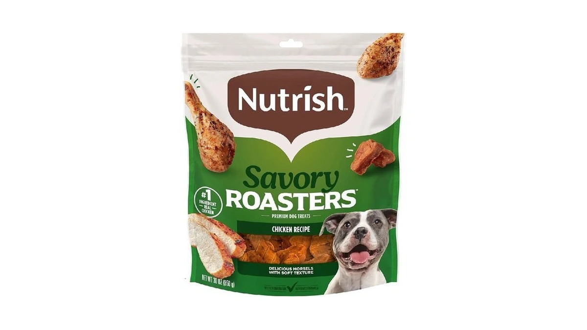 Nutrish Savory Roasters Chicken Recipe Premium Dog Treats, 30 Oz.