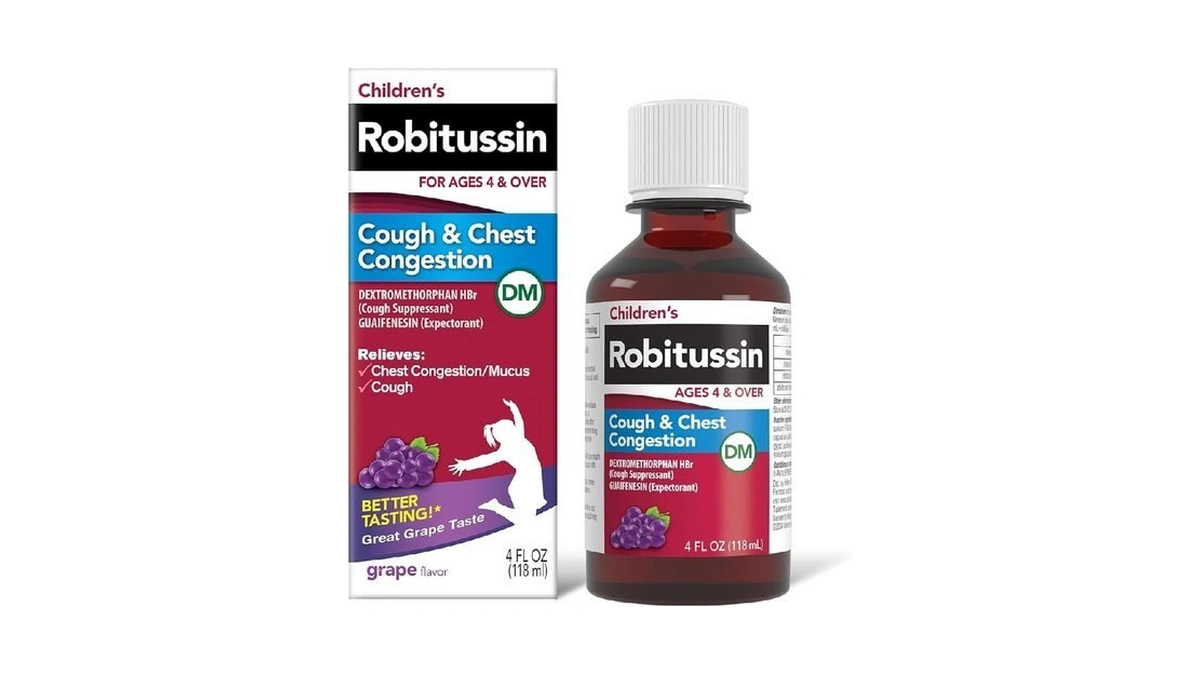 Robitussin Children's Cough And Chest Congestion Dm, Cough Medicine For