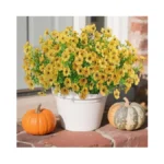 Artificial Faux Flowers Plants For Outdoors Outside Spring Summer Decoration,12