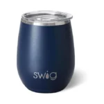 Swig Life 14oz Stemless Wine Cup, Insulated Wine Tumbler With