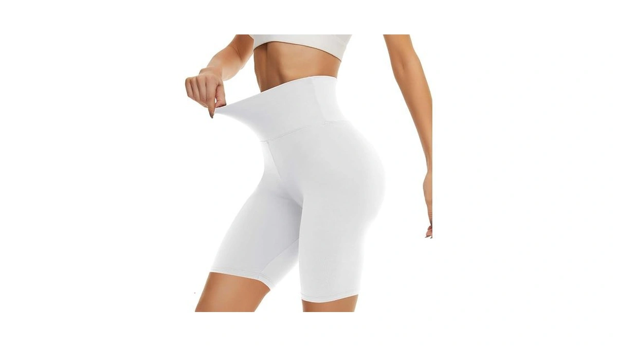 Campsnail Workout Biker Shorts Women - 3"/5"/8" High Waisted Tummy