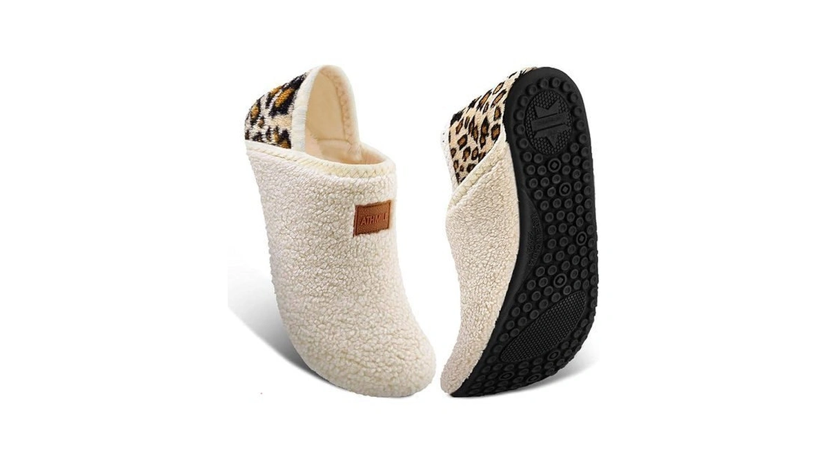 Athmile House Slippers For Women Men Indoor Barefoot Slippers Socks