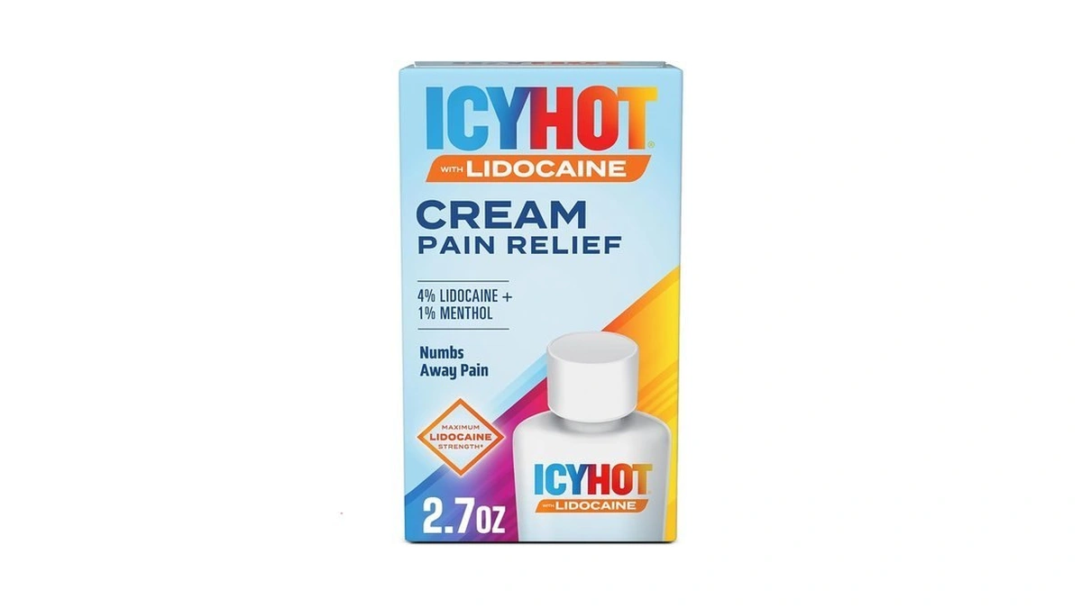 Icy Hot Max Strength Pain Relief Cream With Lidocaine Plus
