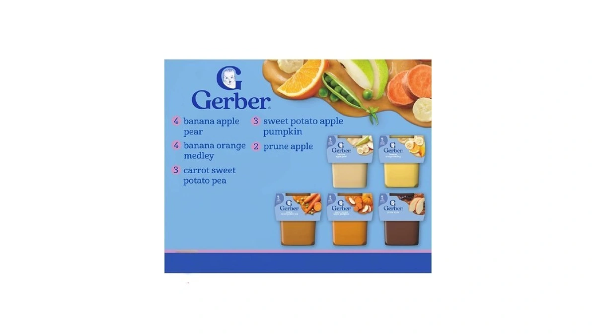 Gerber 2nd Foods Natural For Baby Wonderfoods Baby Food, Variety