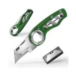 Folding Utility Knife Pocket Knife, Heavy-duty Box Cutter With Aluminum