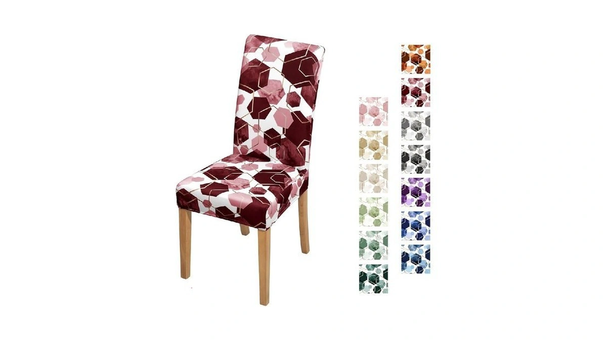 Gibelle Dining Room Chair Covers Set Of 8, Soft Stretch