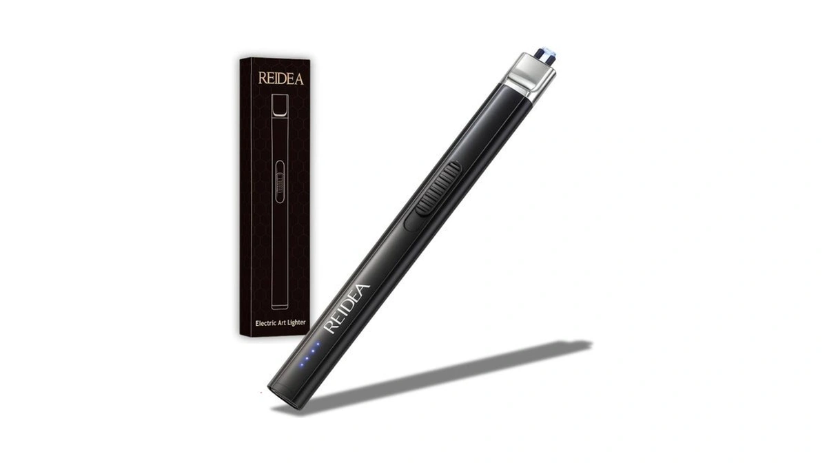Reidea Electric Lighter Gift For Candle Lovers, Windproof Flameless Usb