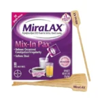 Miralax Gentle Constipation Relief Laxative Powder, Stool Softener With Peg