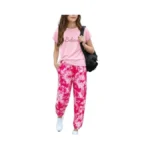 Arshiner Girl's Sweatsuit Set Casual Tie Dye Clothes 2 Piece