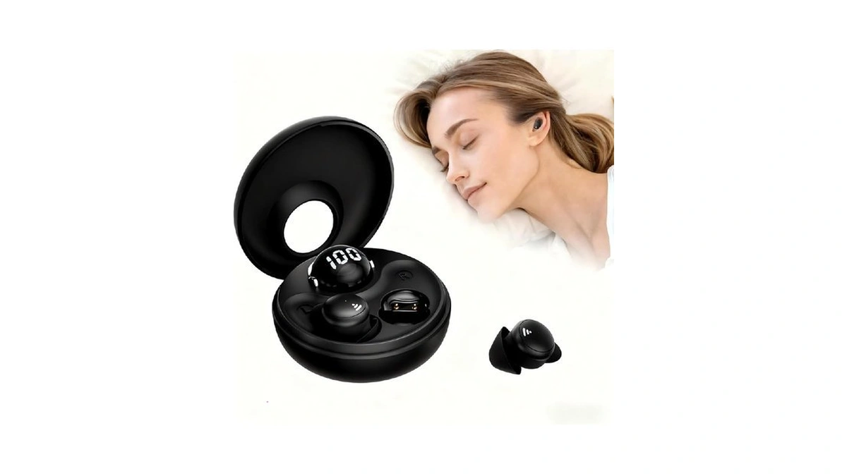 Lncoon Sleep Earbuds For Side Sleepers, Ultra-mini Wireless Bluetooth 5.3