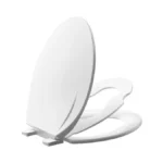 Toilet Seat, Elongated Toilet Seat With Toddler Seat Built In,