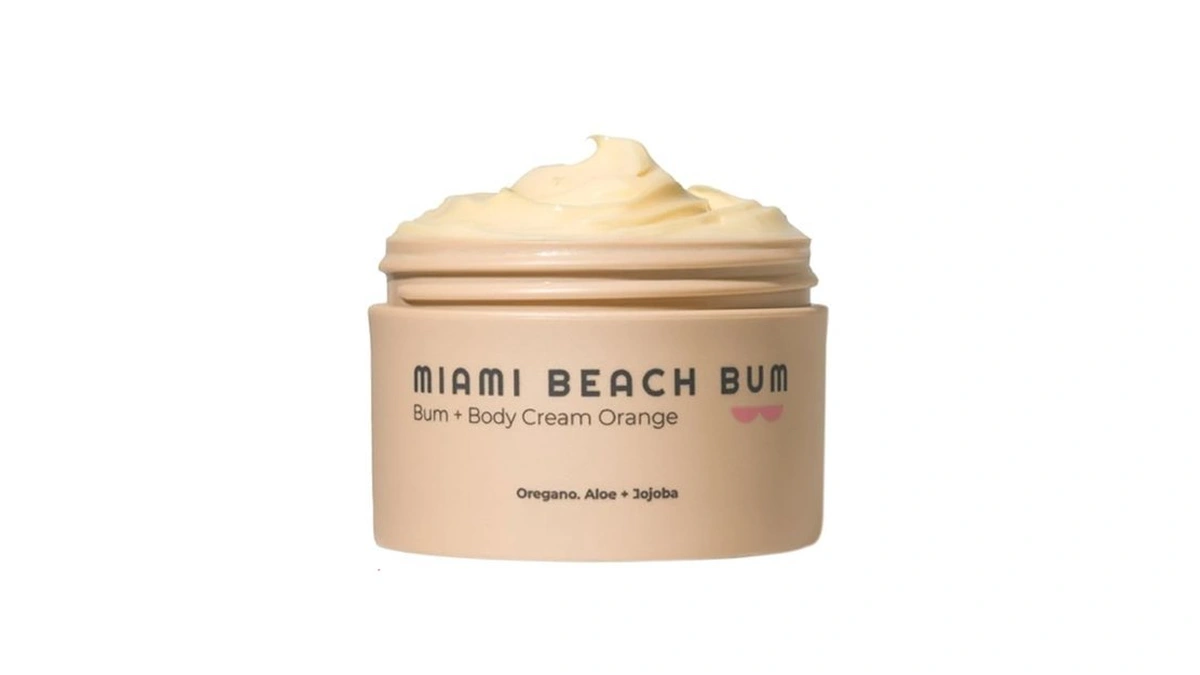 Miami Beach Bum Bum + Body Cream Orange, Oregano Bum