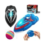 Fromeasy 2-pack Mini Rc Boats With Floating Ball – 2.4ghz