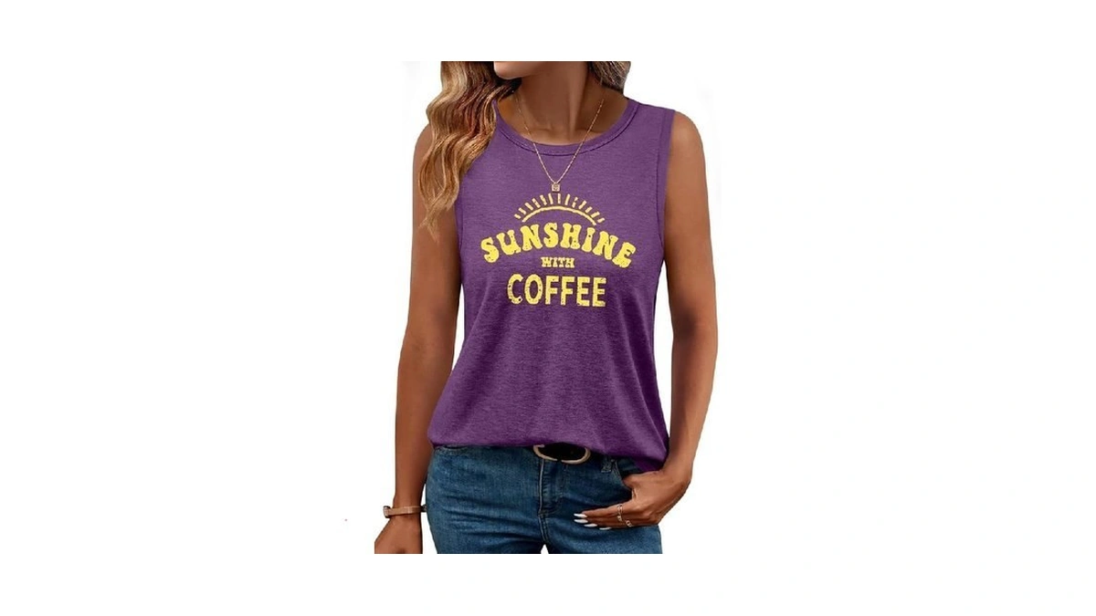 Gkbk Womens Tank Tops High Neck Loose Fit Casual Summer