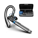 Bluetooth Headset V6.1, Wireless Bluetooth Earpiece With 500mah Charging Case,100