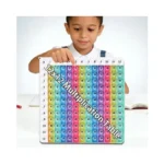 12x12 Multiplication Table Game Learning Mat,math Educational Board Game,interactive Times