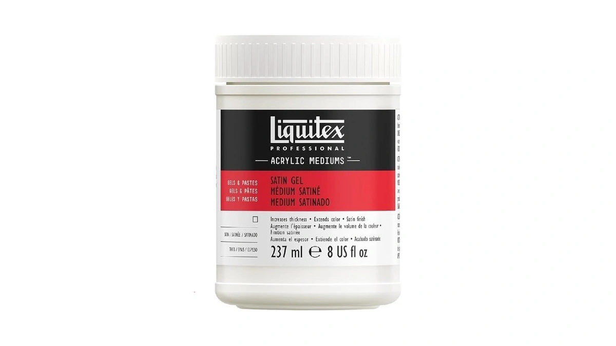 Liquitex Professional Satin Gel Medium, 237ml (8-oz)