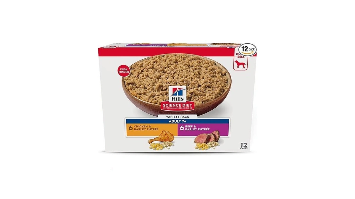 Hill's Science Diet Adult 7+ Wet Dog Food Variety Pack,