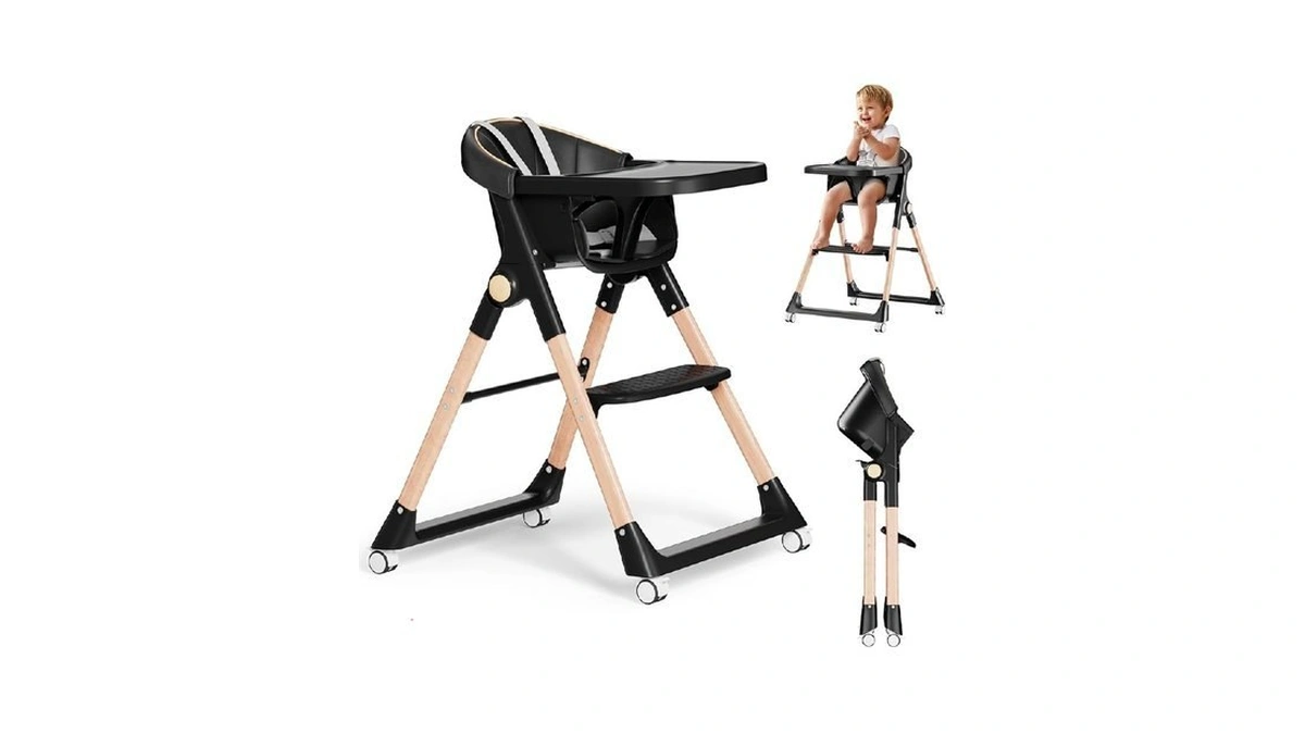 Baby High Chair, High Chairs For Babies And Toddlers, Convertible