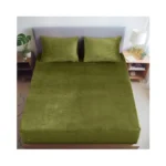 David's Home Truly Velvet Fitted Sheet King Size, Ultra Soft