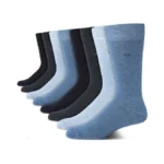 Calvin Klein Men's Dress Socks - 8 Pack Breathable Cotton
