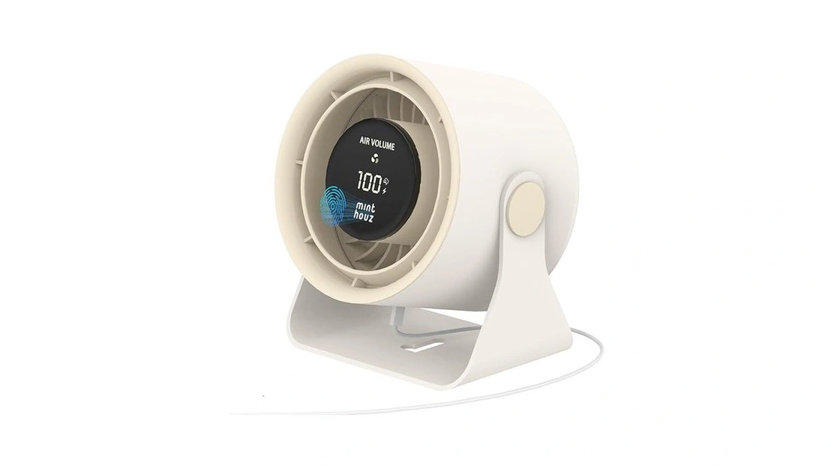 Minthouz Desk Fan - Touch Control Led Display, Premium Usb