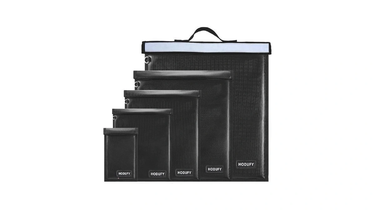 Hodufy 5 Pack Faraday Bags, Extra Large Faraday Bag For